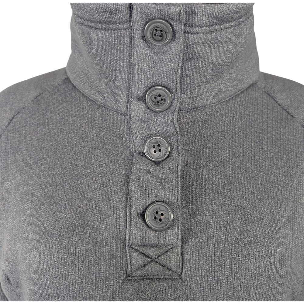 Columbia Women's Felix Peak Pullover L Sweater Knit Fleece Gorpcore Heather Gray - Picture 5 of 12